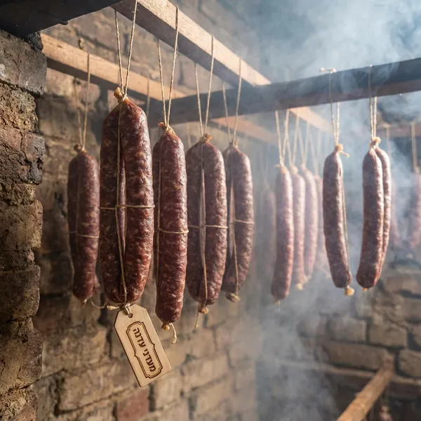 נקניקי בקר מעושנים